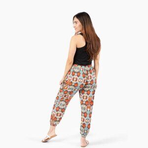 Miami Print Jogger Harem Pant Unisex Skateboard Yoga Travel Drawstring Marrakesh